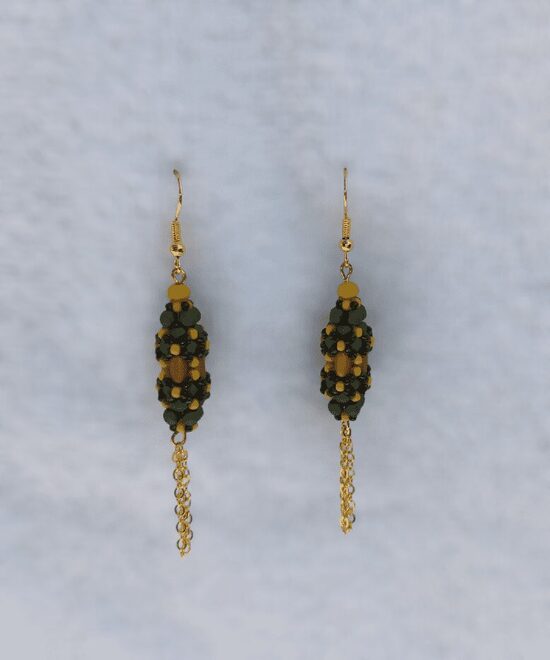 Korálkové náušnice