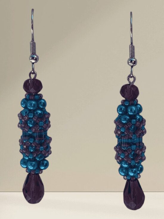 Korálkové náušnice