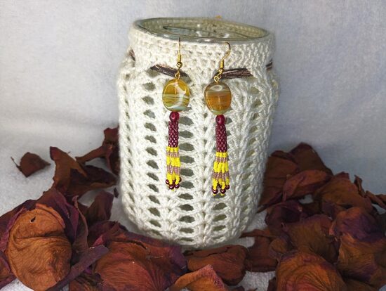 Střapcové náušnice